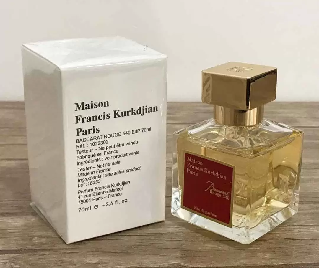 عطر ادکلن فرانسیس کورکجان باکارات رژ سفید 540 تستر لورجینال | Francis Kurkdjian Baccarat Rouge