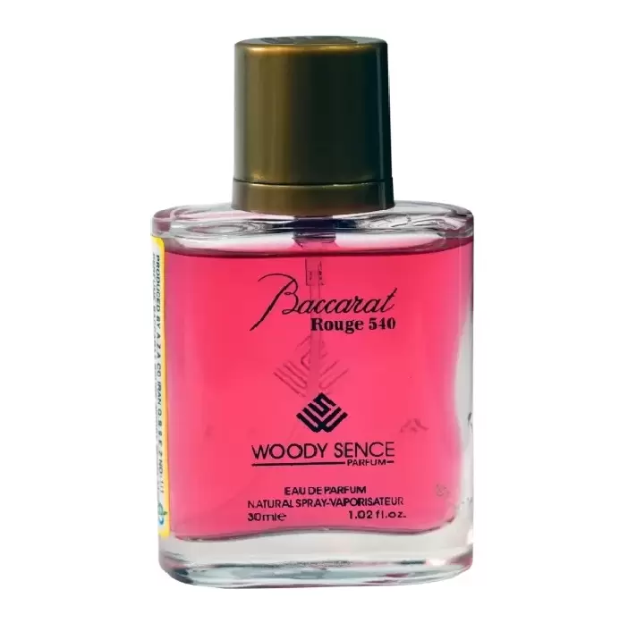 عطر ادکلن جیبی وودی سنس باکارات رژ Baccarat Rouge 540 حجم 30 میل